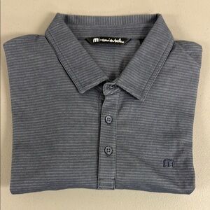 Men's Gray Travis Mathew Polo Shirt